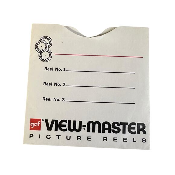 GAF View-Master A 967 CYPRESS GARDENS WATER SKI SHOW 3 Reel Set with Booklet - Picture 7 of 11